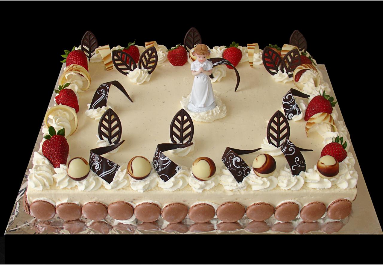 Gâteau glace communions
